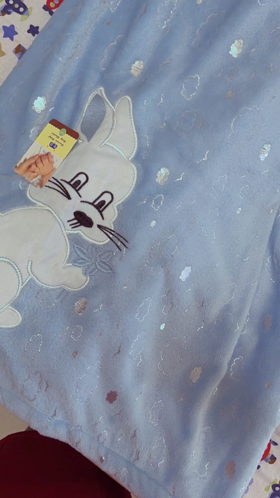 Warm Silky Fleece Baby Shawl Blanket - Image 4