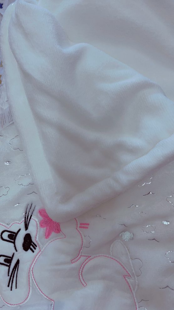 Warm Silky Fleece Baby Shawl Blanket - Image 7